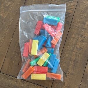 New! Bag of 30 Pencil Grippers-Multicolor